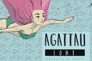 Agattau Typeface: A Hand-Drawn Sans Serif for Authentic Brand Identity