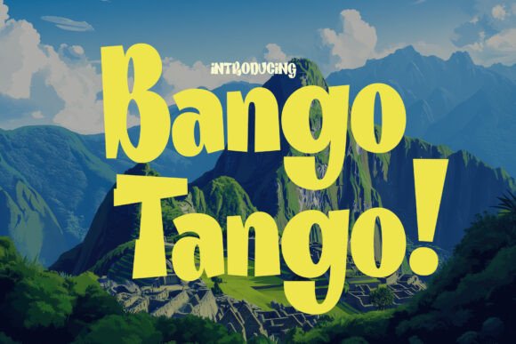 Bango Tango: The Playful Font That Brings Handmade Designs to Life