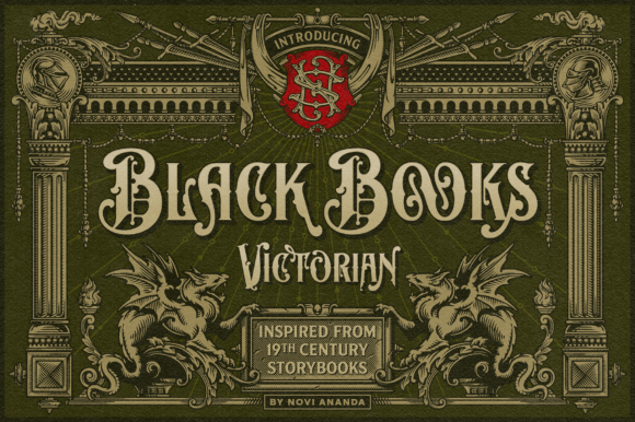 Black Books Victorian: A Display Typeface for Modern Web Design