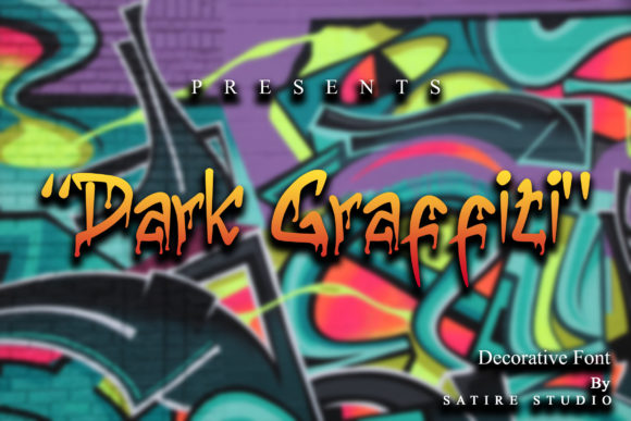 Drak Graffiti: A Bold Typeface for Editorial Design