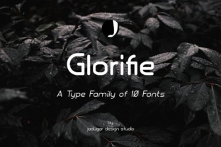 Glorifie: The Modern Sans Serif Font for Handmade Creators