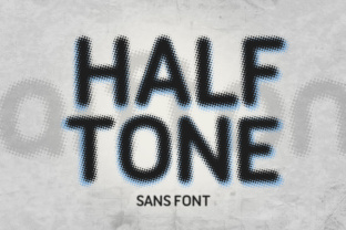 Halftone Sans: A Modern Typeface for Distinctive Business Branding