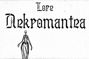 Lore Nekromantea Typeface Review for Web Design