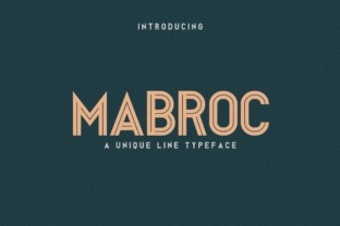 Mabroc: The Modern Sans Serif Typeface for Consistent Brand Identity