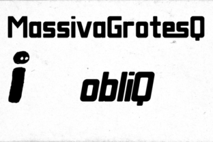 Massiva Grotesq Obliq Typeface Review for Modern Brands