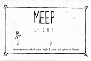 Meep Light Typeface: Elevating Editorial Design and Content Layouts