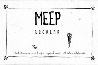 Meep Regular: A Modern Sans Serif for Editorial Clarity