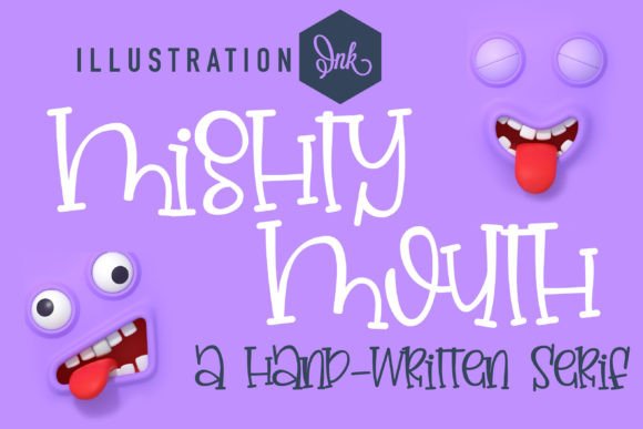 Mighty Mouth: A Whimsical Slab Serif Typeface for Bold Branding