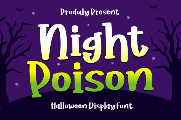 Night Poison: A Quirky Typeface for Magical Campaigns