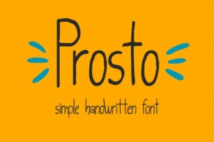 Prosto: The Handwritten Sans Serif for Scroll-Stopping Social Media Graphics