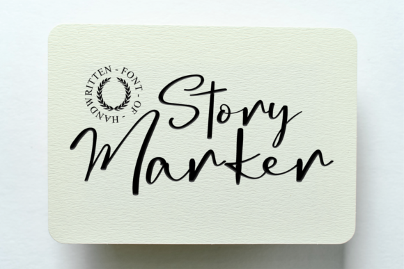 Story Marker: A Timeless Handwritten Typeface for Modern Branding