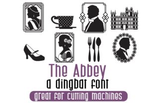The Abbey: A Vintage Dingbat Typeface for Art Deco Branding
