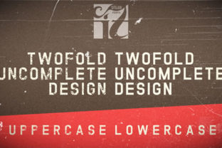 Twofold Uncomplete Design: A Modern Typeface for Editorial Projects
