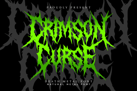Why Crimson Curse Is the Perfect Typeface for Dark Editorial Design